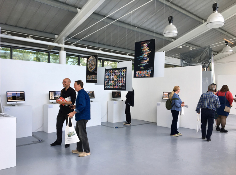 Fotografía de la exhibición Digital Insights of 20th Century Painting